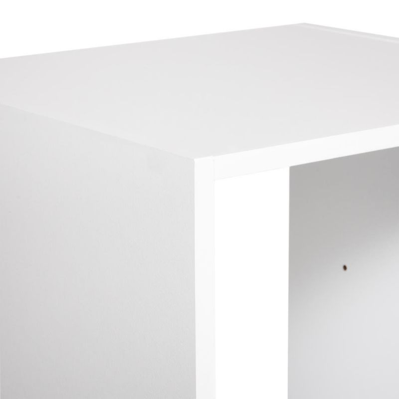Regał na książki Kali biały 134 cm 5FIVE SIMPLY SMART nowoczesny do salonu i sypialni 1 szt.