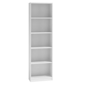 Regał R40 Topeshop Szafka 40 Cm na Książki Biały 30x40x182 cm 1 szt.