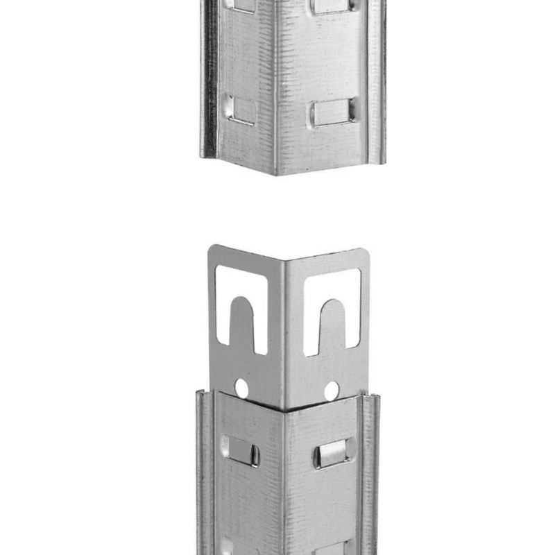 Regały metalowe magazynowe 2 szt. 180x100x60cm 1000kg 5 półek do garażu, piwnicy