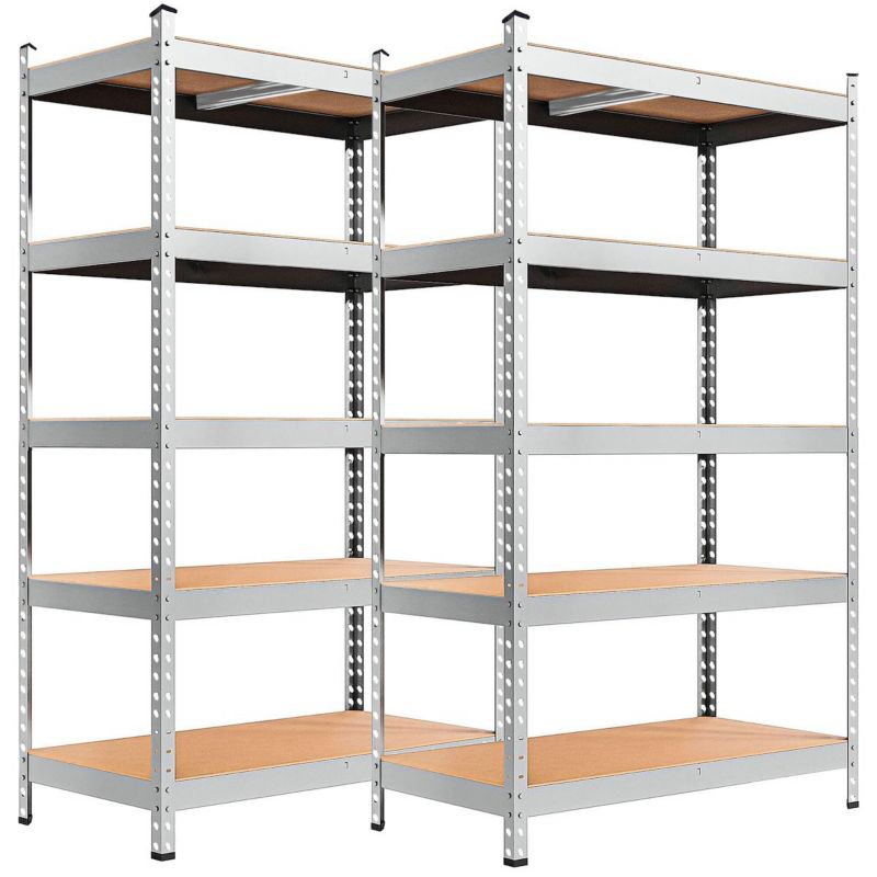 Regały metalowe magazynowe Springos 205x120x45cm 1000kg 5 półek do ...