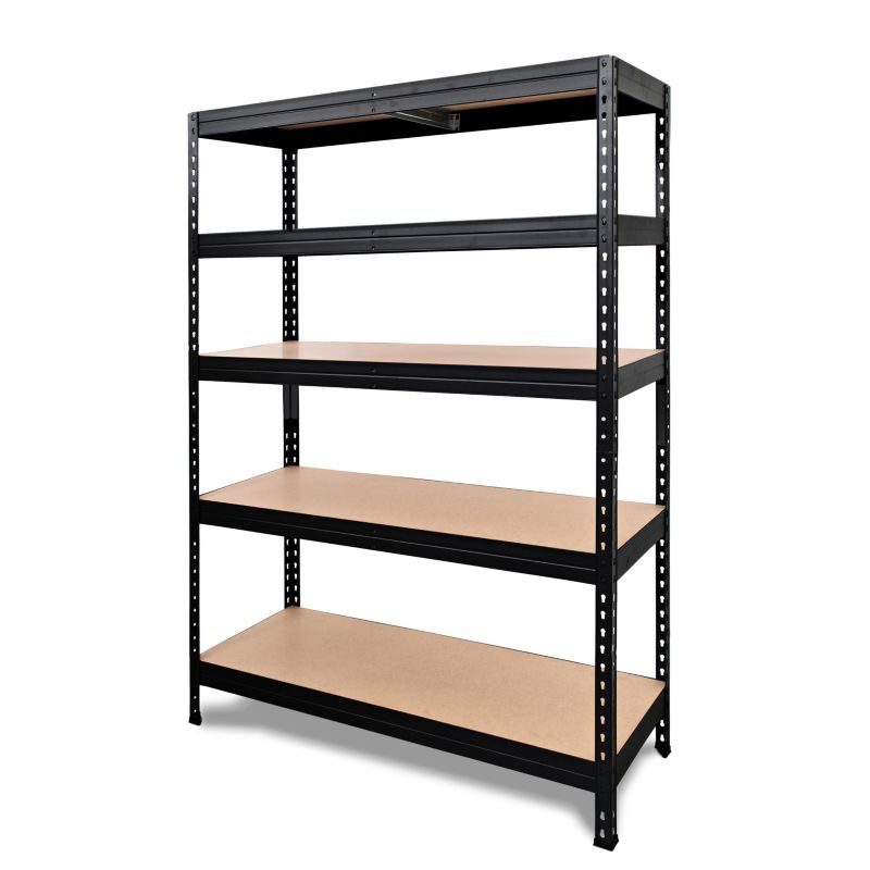 Regał metalowy GoodHome Rand 180 x 128 x 40 cm 5 półek 300 kg