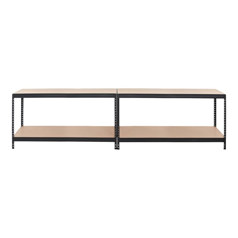 Regał metalowy GoodHome Rand 180 x 166 x 60 cm 4 półki 300 kg