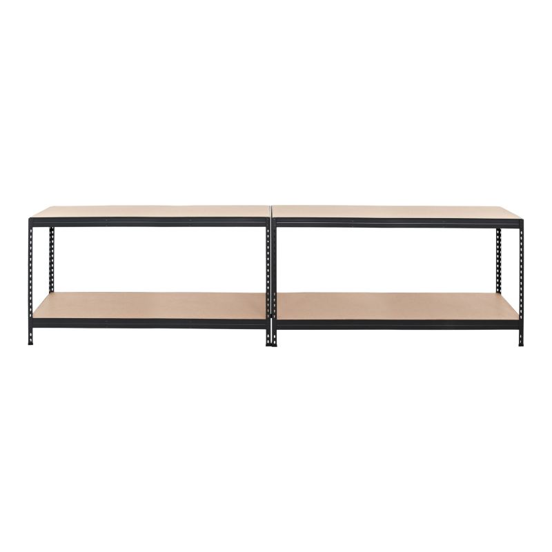 Regał metalowy GoodHome Rand 180 x 166 x 60 cm 4 półki 300 kg