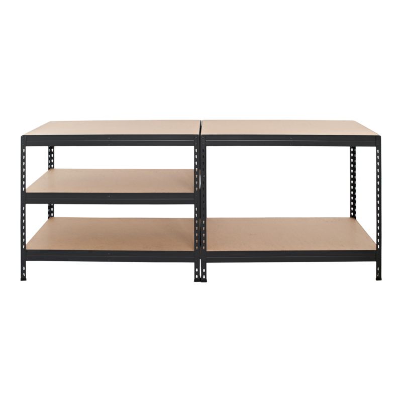 Regał metalowy GoodHome Rand 180 x 97 x 40 cm 5 półek 250 kg