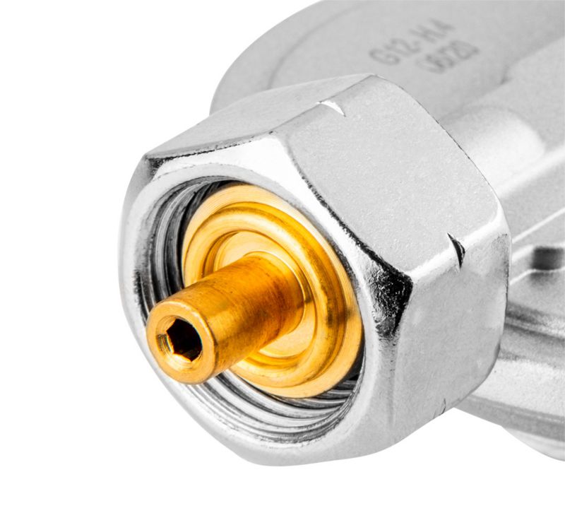 Regulator ciśnienia gazu  NEO TOOLS wąż 1,5m, typ G16, do butli 15 Kw i 30kW 1 szt