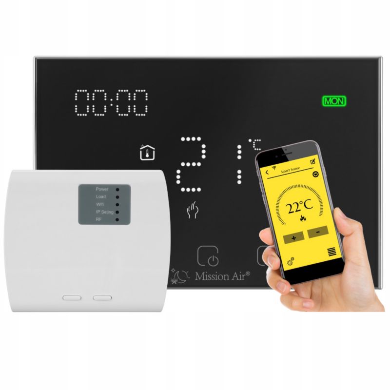 Regulator programowalny Mission Air GEMINI Black WiFi