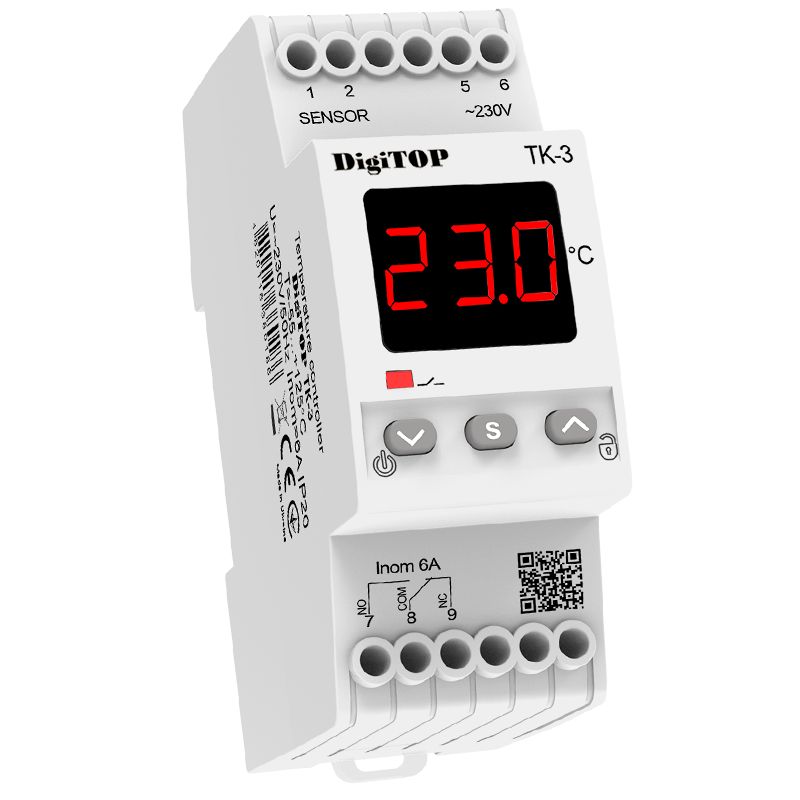 Regulator temperatury DigiTOP TK-3, 1 szt.