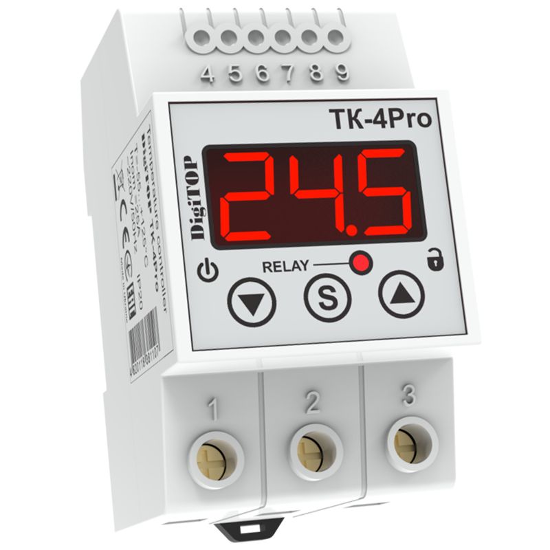 Regulator temperatury uniwersalny DigiTOP TK-4Pro, 1 szt.