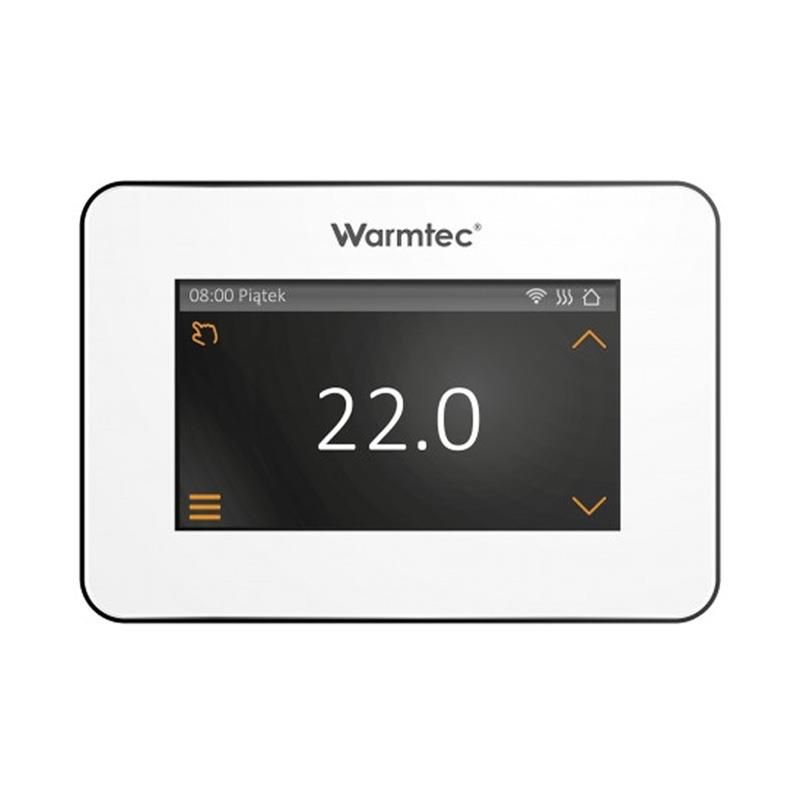 Regulator temperatury Warmtec XTS beznapięciowy Wi-Fi programowalny IP21 biały 1szt.