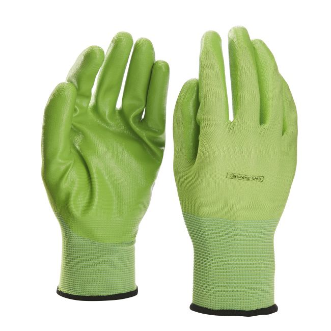 Rękawice nylonowe Verve zielone XL