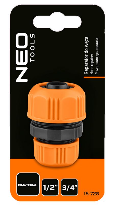Reparator do węża NEO TOOLS 3/4 na 1/2 1 szt.