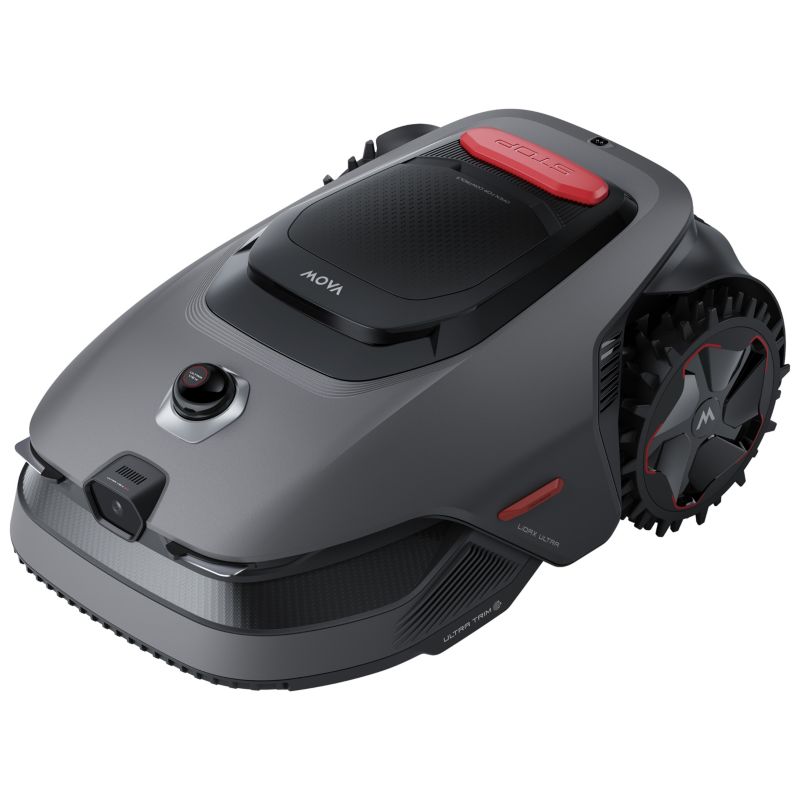 Robot koszący MOVA Ultra LiDAX 800 Ultra 800 m² LiDAR & kamera AI bezprzewodowy Wi-Fi 24° 20 cm