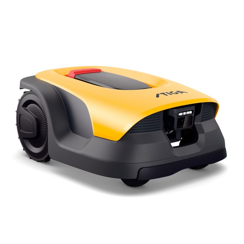 Robot koszący Stiga 1500 m² GPS & kamera AI bezprzewodowy Wi-Fi 24° 18 cm