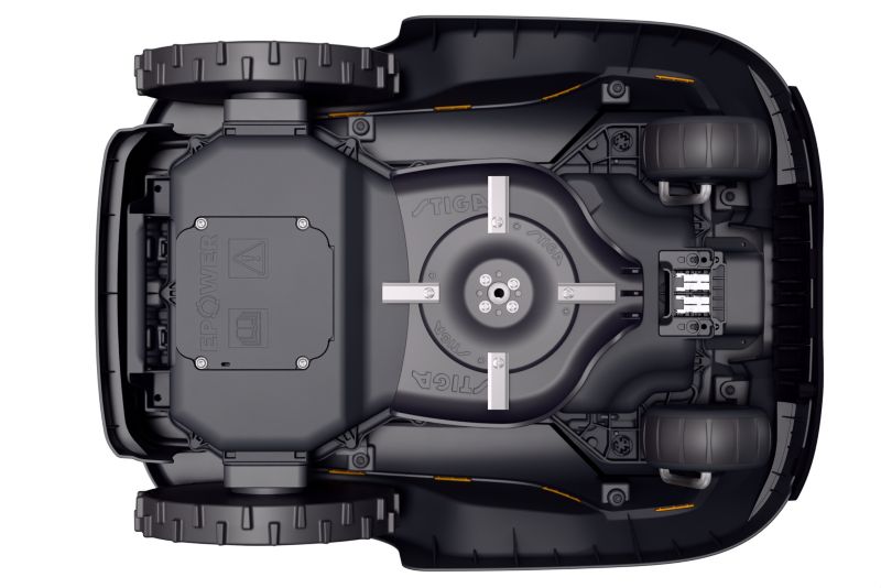Robot koszący Stiga 1500 m² GPS & kamera AI bezprzewodowy Wi-Fi 24° 18 cm