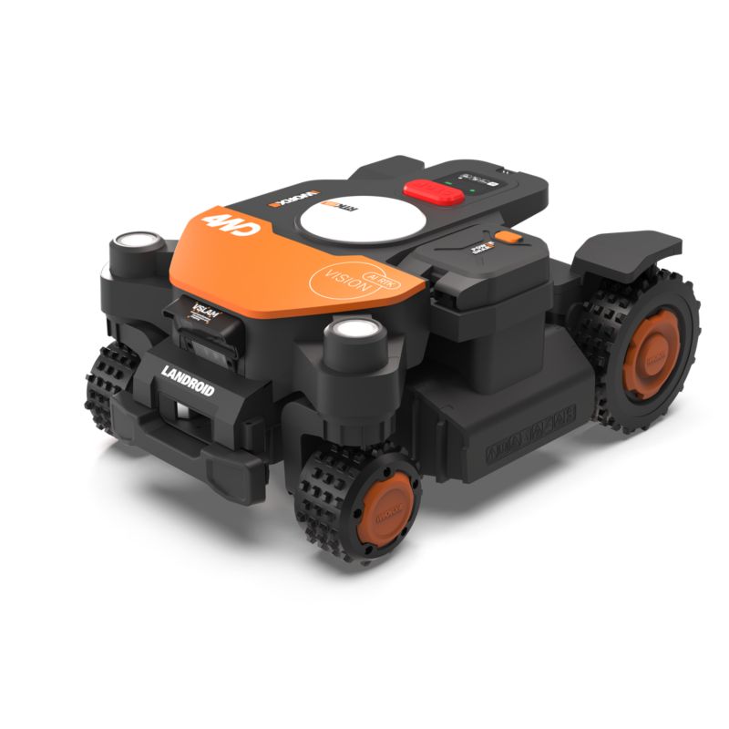 Robot koszący Worx Landroid Vision Cloud 4000 m² kamera AI bezprzewodowy 40° 22 cm