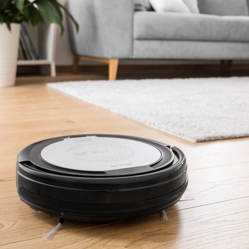 Robot Sprzątający Sencor SRV 1000SI Odkurzacz 80Min 1szt