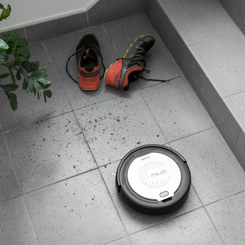 Robot Sprzątający Sencor SRV 1000SI Odkurzacz 80Min 1szt
