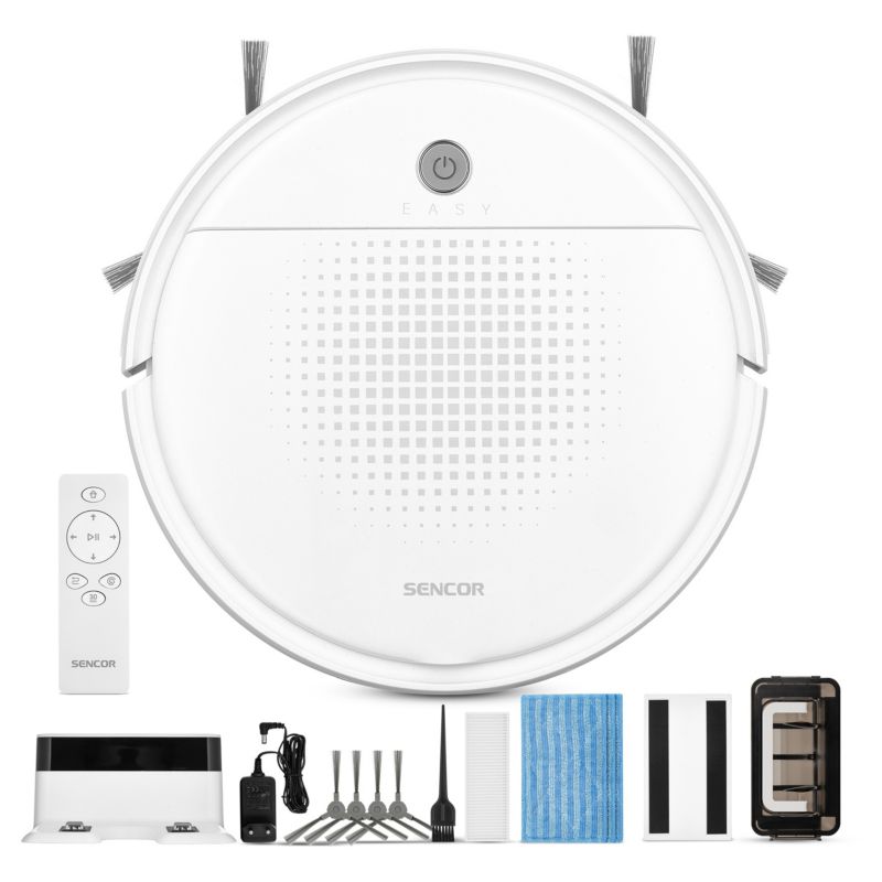 Robot Sprzątający Sencor SRV 1550WH Odkurzacz Automatyczny Hepa Biały 1szt