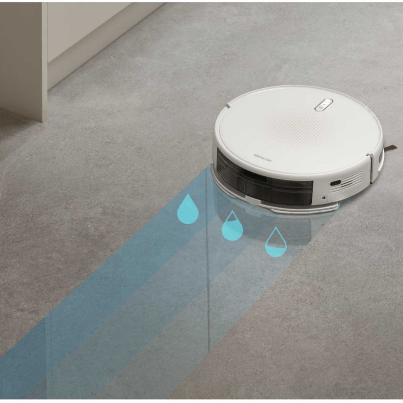 Robot Sprzątający Sencor SRV 4150 2W1 Z Funkcją Mapowania Biały 1szt