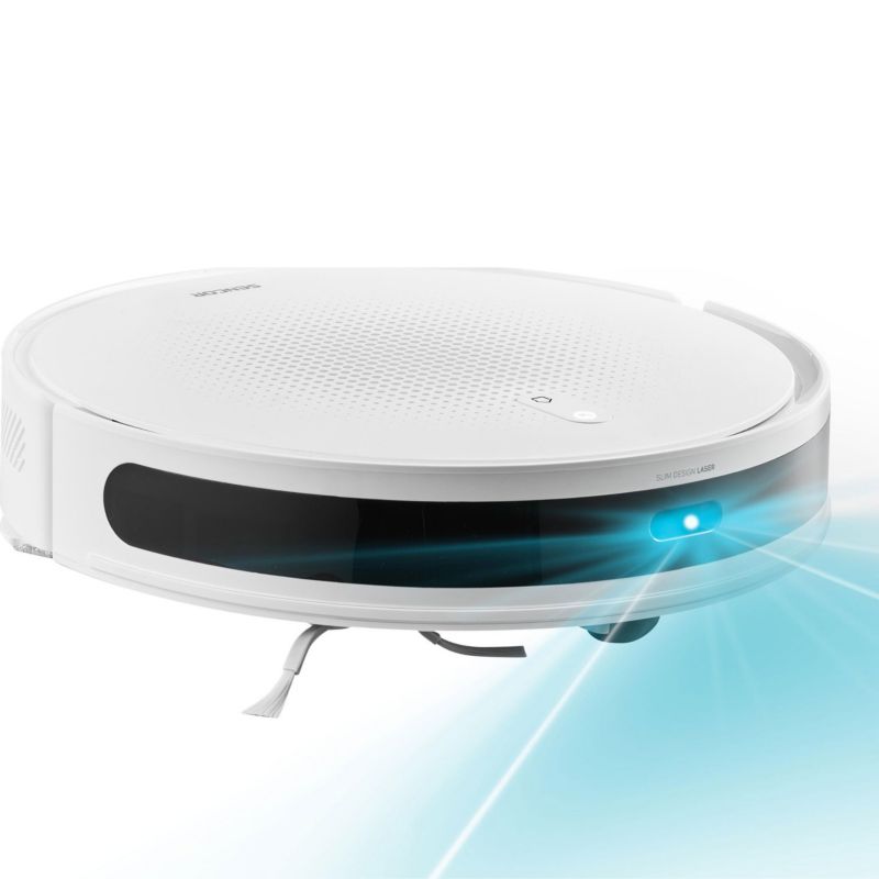 Robot Sprzątający Sencor SRV 7450WH Odkurzacz Lidar Moc Ssania 5000Pa Biały 1szt