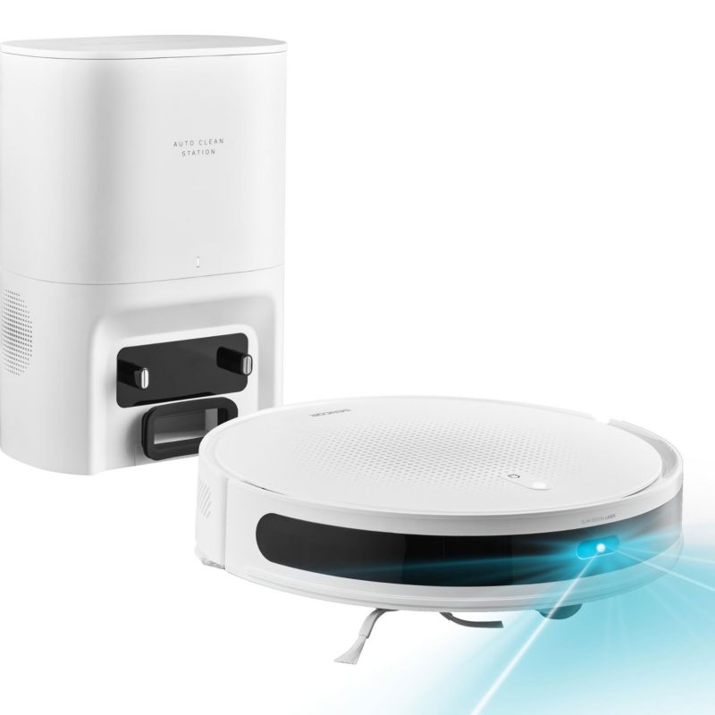Robot Sprzątający Sencor SRV 7485WH Odkurzacz Lidar Moc Ssania 5000Pa Biały 1szt