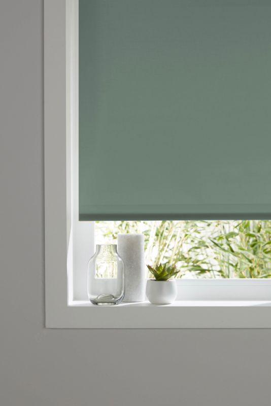 Roleta Colours Halo 42 x 180 cm ciemnozielona