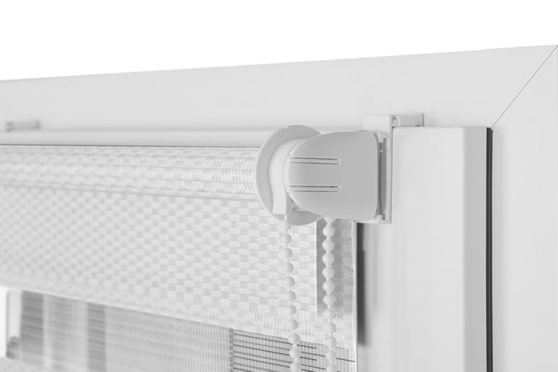 Roleta Dzień i Noc DECORI 60X150 Rattan 3601 biała, 1szt