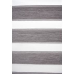 Roleta dzień/noc Colours Elin 116,5 x 180 cm szare drewno