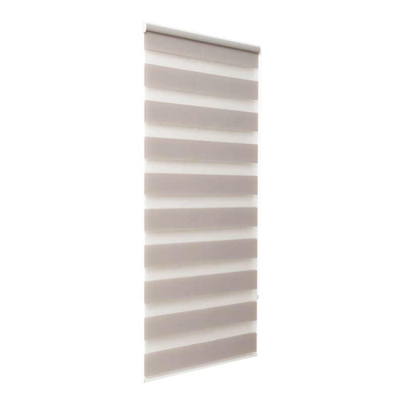 Roleta dzień/noc GoodHome Elin 37,3 x 160 cm perłowoszara