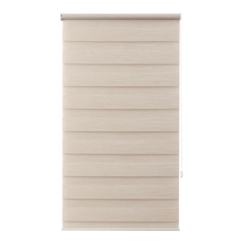 Roleta dzień/noc GoodHome Elin 62,3 x 160 cm jasno beżowy