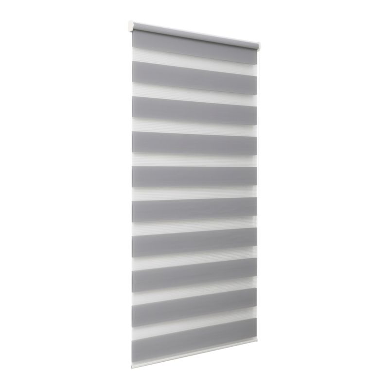 Roleta dzień/noc GoodHome Elin 62,3 x 160 cm szara