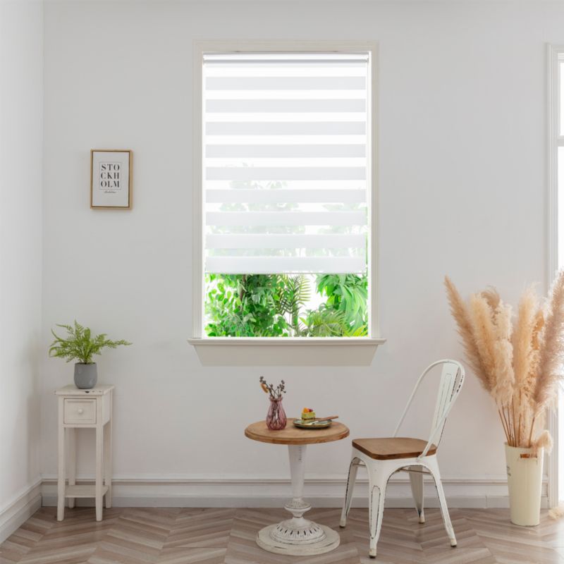 Roleta dzień/noc GoodHome Elin 68,8 x 240 cm biała