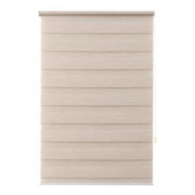 Roleta dzień/noc GoodHome Elin 72,3 x 240 cm jasnobeżowa