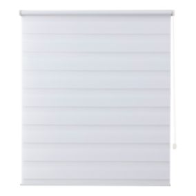 Roleta dzień/noc GoodHome Elin 97,3 x 160 cm biała