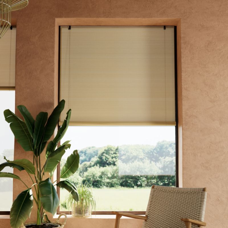 Roleta GoodHome Akapa bambus 120 x 180 cm jasnobeżowa