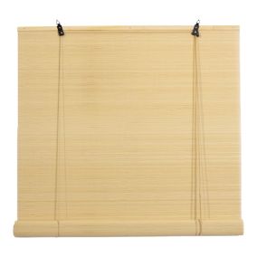 Roleta GoodHome Akapa bambus 120 x 180 cm jasnobeżowa