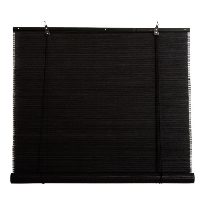 Roleta GoodHome Akapa bambus 60 x 180 cm czarna