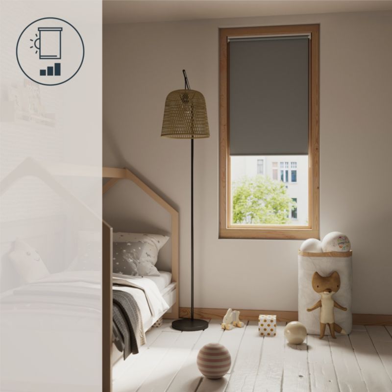 Roleta GoodHome Boreas 72 x 240 szara