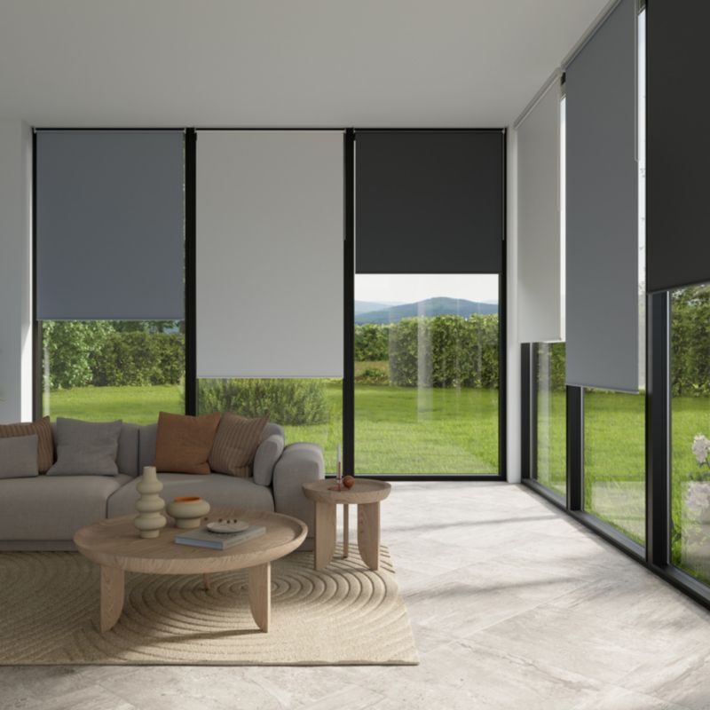 Roleta GoodHome Boreas 72 x 240 szara