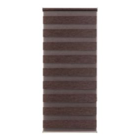 Roleta GoodHome Brize 52,3 x 160 cm brązowa