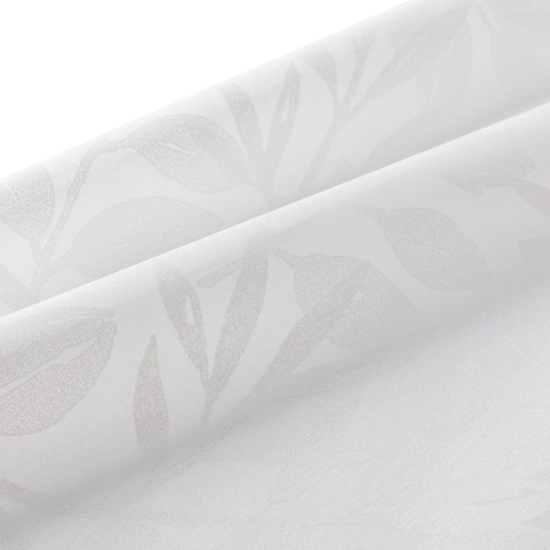 Roleta GoodHome Flasor Kwiaty 37,3 x 160 biała