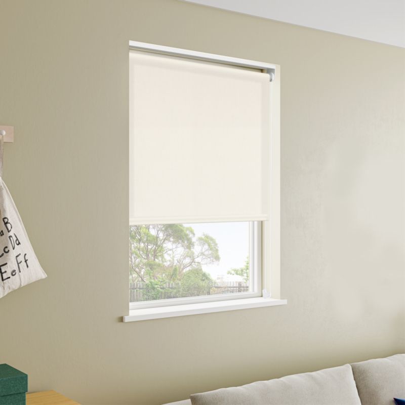 Roleta GoodHome Halo 137 x 160 cm biała
