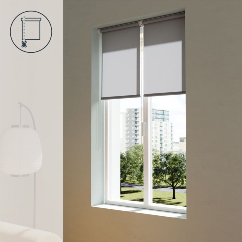 Roleta GoodHome Halo 42 x 160 cm szara