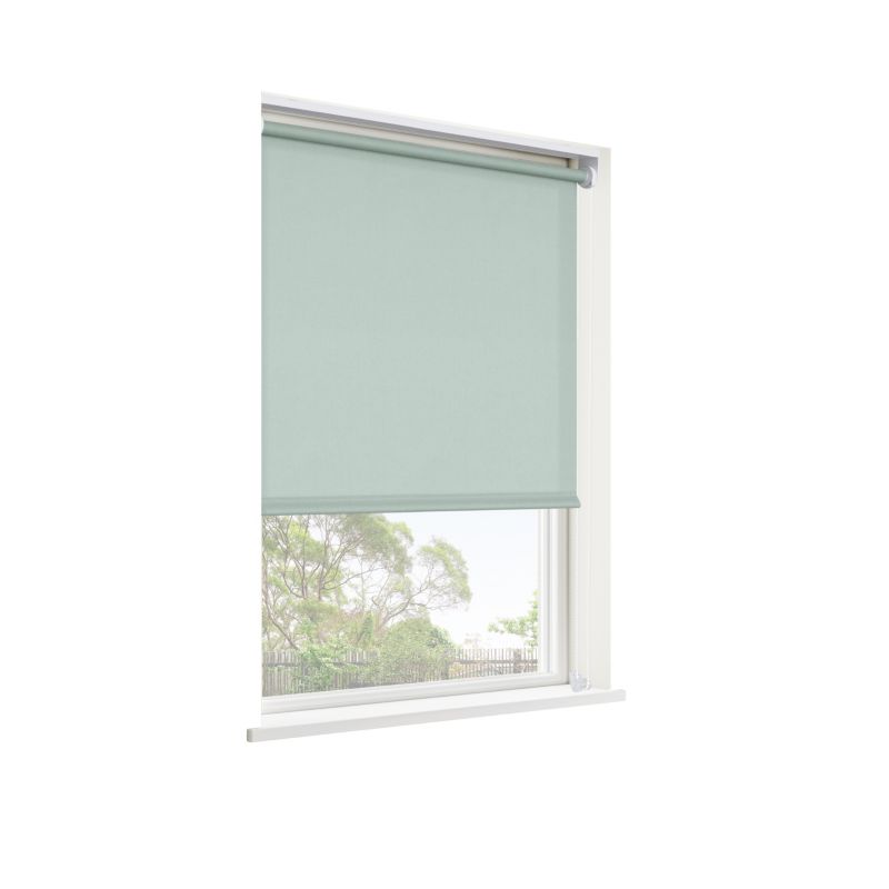 Roleta GoodHome Halo 57 x 160 cm seledynowa