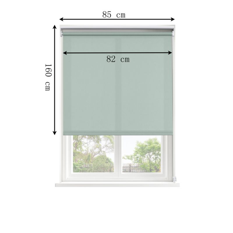Roleta GoodHome Halo 82 x 160 cm seledyn