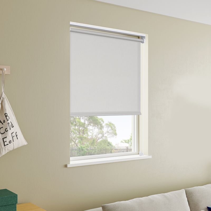 Roleta GoodHome Halo 82 x 160 cm szara perłowa