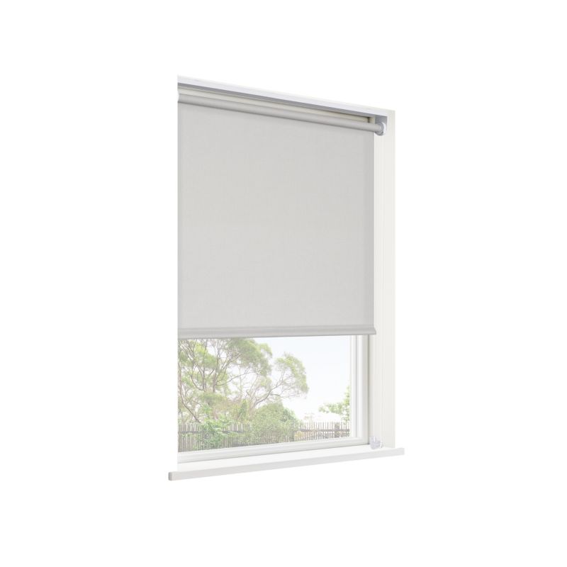 Roleta GoodHome Halo 82 x 160 cm szara perłowa