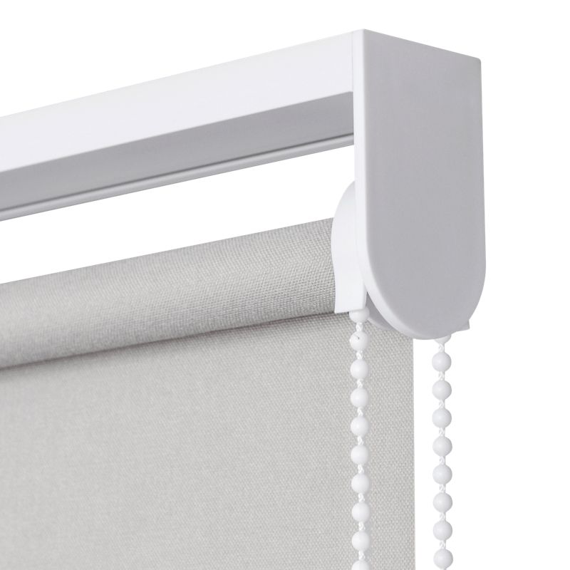 Roleta GoodHome Halo 82 x 160 cm szara perłowa