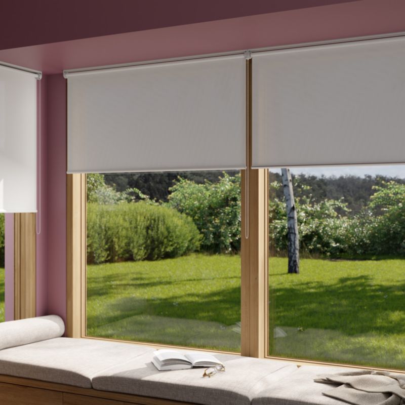 Roleta GoodHome Halo 97 x 160 cm biała