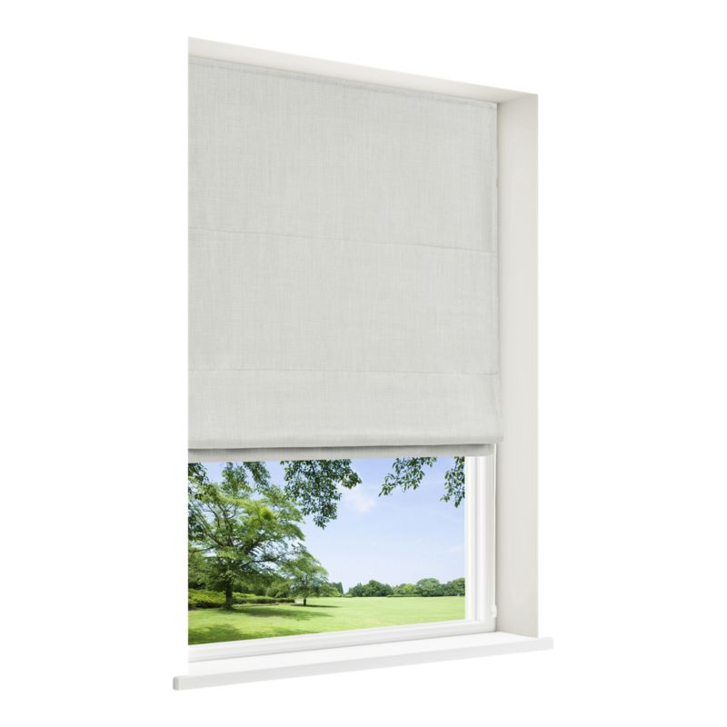 Roleta rzymska GoodHome Novan 90 x 160 cm biała